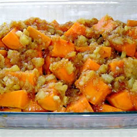 Pineapple Sweet Potatoes Recipe Yummly Recipe Sweet Potato Recipes Pineapple Recipes