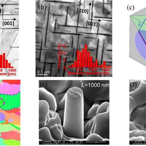 The Microstructure Of Tested Materials And Fabricated Micro Pillars