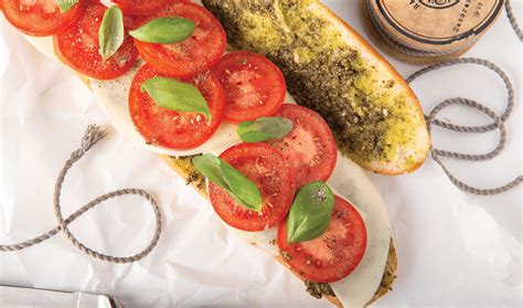 Tomato Provolone Sandwich Pure Flavor