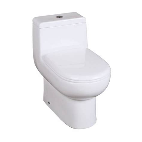 Eago 1 Piece 0 8 1 28 Gpf Dual Flush Elongated Toilet In White Artofit