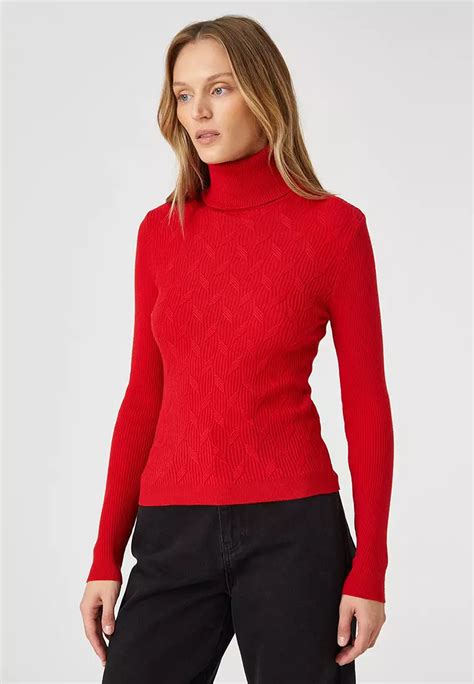 Buy KOTON Slim Fit Knitted Turtleneck Sweater 2024 Online ZALORA