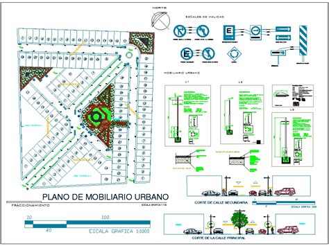 Fraccionamiento En Autocad Descargar Cad Gratis Kb Bibliocad