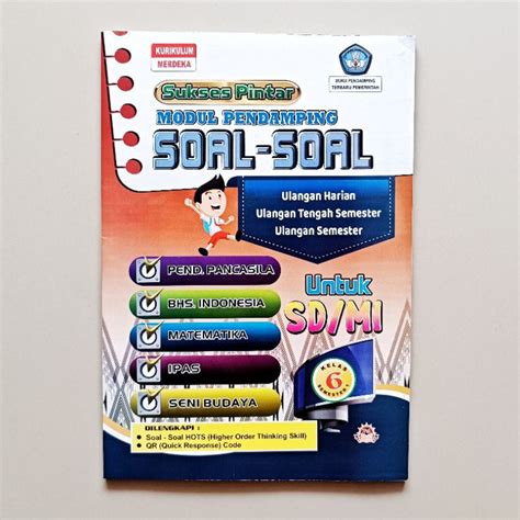 Jual Buku Sukses Pintar Soal Soal Ulangan Kelas Sd Kurikulum Merdeka