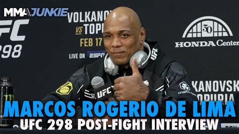 Marcos Rogerio De Lima Never Balked At Late Change Extremely Happy