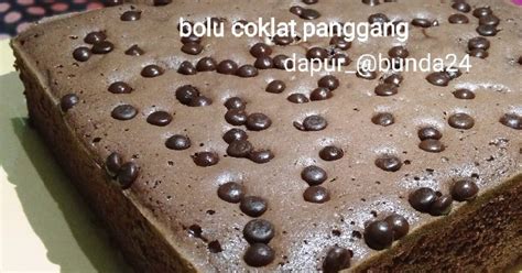 Resep Bolu Coklat Panggang Oleh Sjanah Cookpad