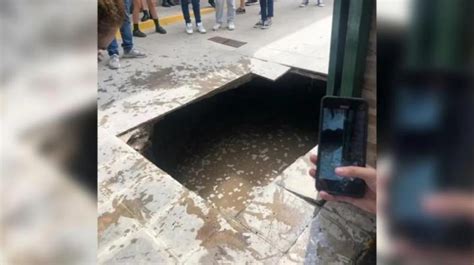 Indignación En Córdoba El Piso De Un Colegio Cedió Y Cinco Alumnos Cayeron A Una Cámara Séptica