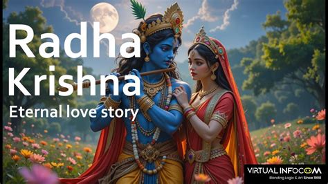 radha krishna  eternal love story  musical ai video