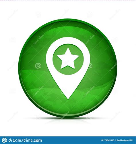 Map Pointer With Star Places Optimization Vector Icon