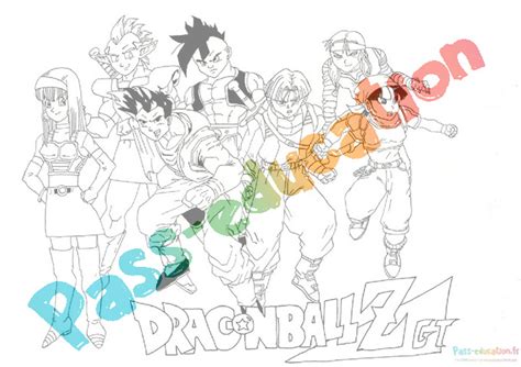 Coloriage Dragon Ball Z Gratuit T L Chargez Et Imprimez Vos Dessins