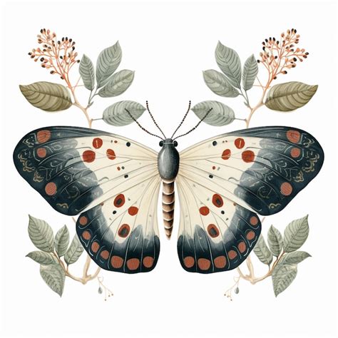 Premium Ai Image There Is A Butterfly With Spots On Its Wings And A