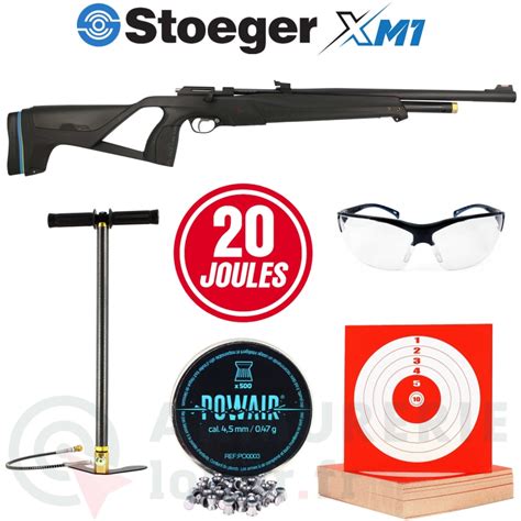 Pack Stoeger Xm Pcp Pompe Hp Mm Joules Armurerie Loisir