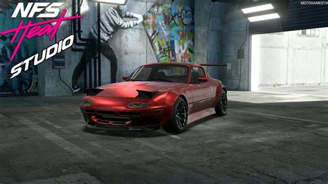 Nfs Heat Studio Mazda Mx 5 Customization Youtube