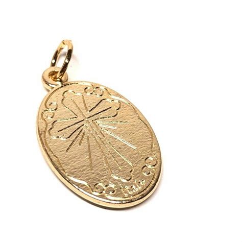 St. Rita Cascia Brass Religious Medal Pendant Lost Impossible Causes ...