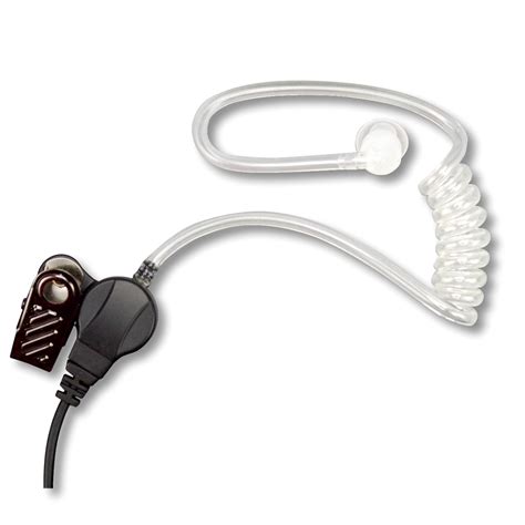 Motorola Covert Acoustic Tube Earpiece With Mic And Ptt Mth1 Radioswap Two Way Radio