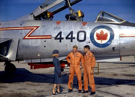 McDonnell CF-101B Voodoo (Serial No. 17440), with two AIM-4D missiles ...