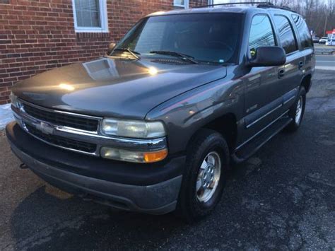 02 Chevy Tahoe 4x4 V8 Suv 5 3l Third Season By For Sale In De