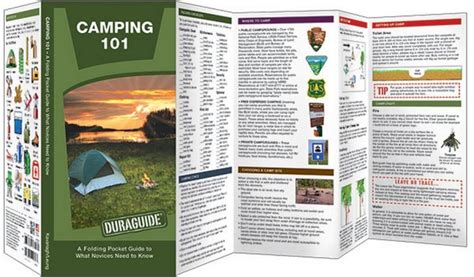 Camping 101 A Waterproof Reference To Everything A Novice Needs To