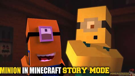 Minion In Minecraft Story Mode Minecraft Animation 2 Youtube