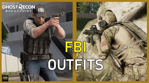 Federal Bureau Of Investigation FBI Outfit Guide Showcase Ghost