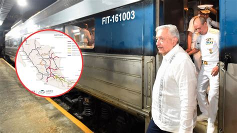 Tren de pasajeros de Nuevo Laredo a México esta será la ruta El