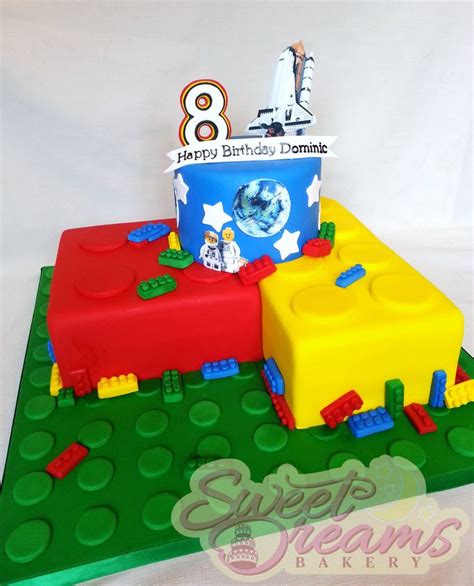 Lego Space Themed Birthday Cake From Sweet Dreams Bakery Tennessee