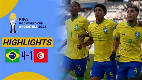 Brazil Vs Tunisia FIFA U20 World Cup 2023 YouTube