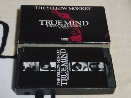 Yahoo オークション VHS THE YELLOW MONKEYTRUE MIND TOUR95