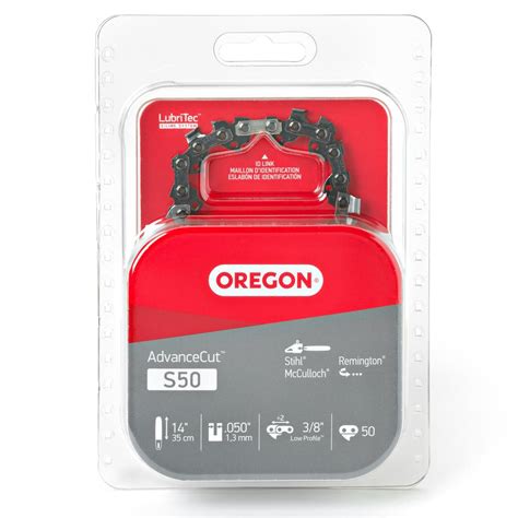 Oregon 14 In Chainsaw Chain S50 The Home Depot