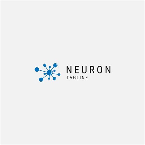 Premium Vector Neuron Logo Design