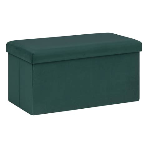 Atmosphera Pouf Double Pliant Tess En Velours D X X Cm En