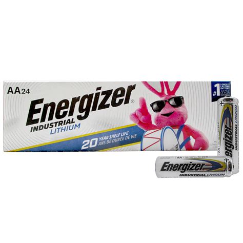 Energizer Lithium Batteries AA Pack Of 24 - TheBatterySupplier.Com