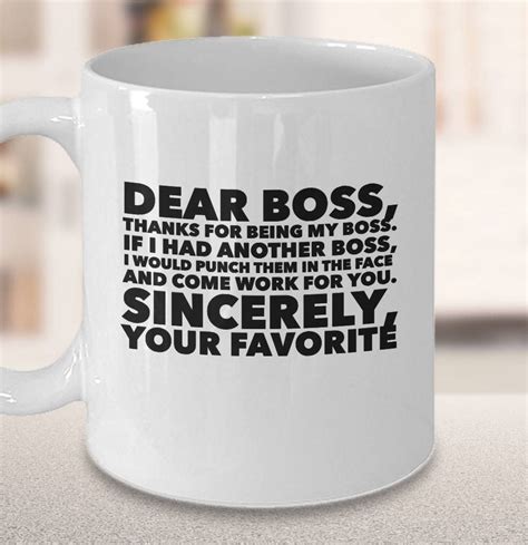 Funny Boss Mug T For Boss Coffee Cup National Boss Etsy