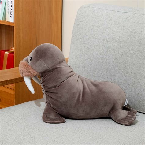 Ocean Series 30 17in Taupe Brown Walrus Plush Toy Miniso Pakistan