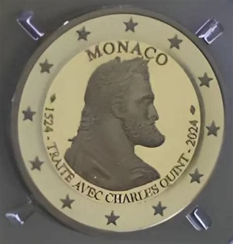 Monaco 2 Euro Commemorativo 2024