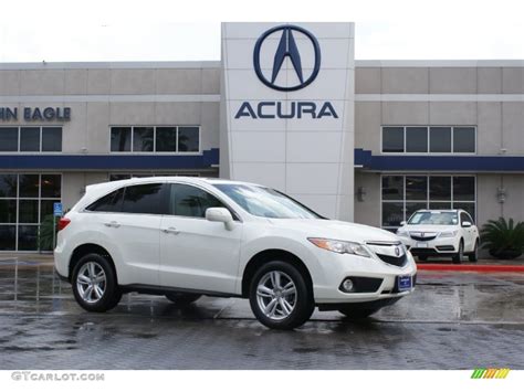 White Diamond Pearl Acura Rdx Technology Photo