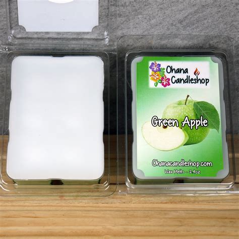 Green Apple Scented Wax Melts Apple Scented Wax Melts Etsy