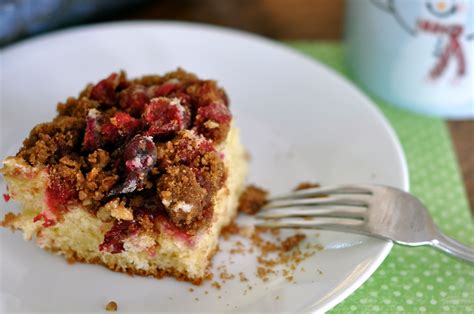 Fresh Cranberry Sour Cream Streusel Coffee Cake Streusel Coffee Cake