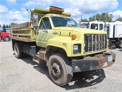 1991 GMC TOPKICK DUMP TRUCK KENMORE HEAVY EQUIPMENT CONTRACTORS