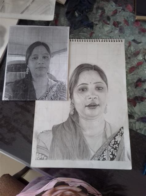 Graphite Portrait Pencil Sketch Size A At Rs Piece In Bhopal