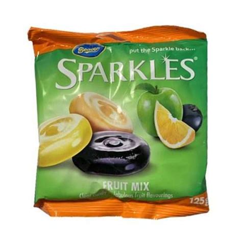 Beacon Sparkles Fruit Mix 125g Bag Sedo Snax