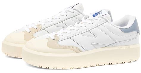 New Balance Leather Ct302a Sneakers in White | Lyst UK
