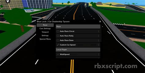 Car Dealership Tycoon Auto Farm Auto Race Teleport Scripts RbxScript