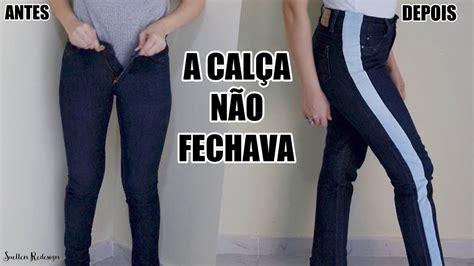 COMO ALARGAR CALÇA JEANS AJUSTE EM ROUPAS Como alargar calça jeans