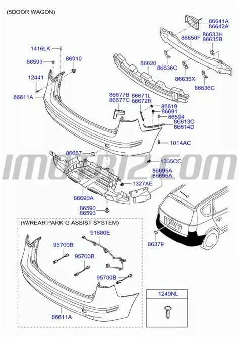 Soporte Lateral De Bomper I30 Elantra Neos Fd 2L Marca Hyundai