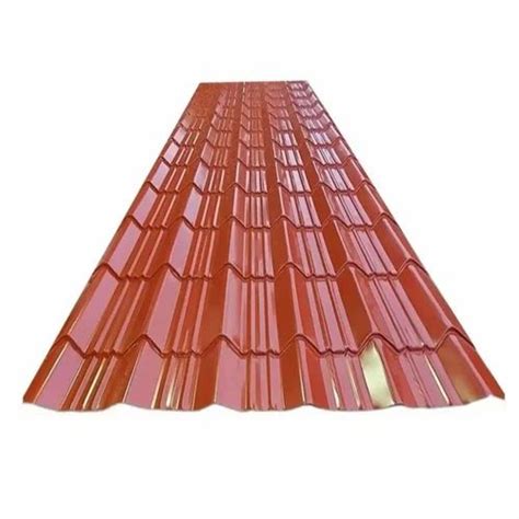 Brown TATA Galvanized Roofing Sheets At Rs 95 Sq Ft TATA Galvanized