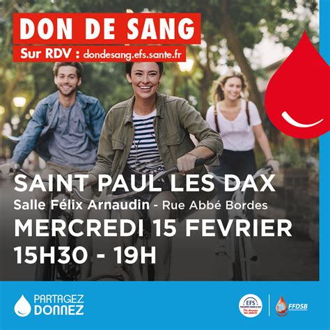 Don De Sang Saint Paul L S Dax