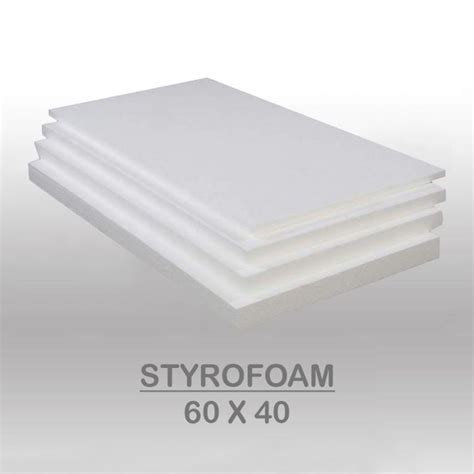 Sg Papan Styrodoam 60x40 Gabus Lembaran Minimal Order 3 Pcs Ukuran 60