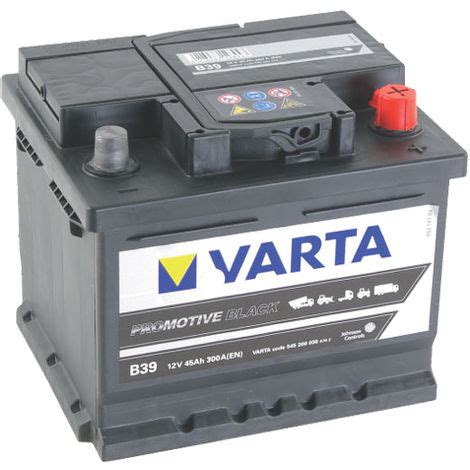 Batterie Varta Promotive Black B39 12V 45Ah 300A