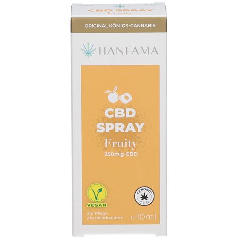 Hanfama Cbd Spray Fruity Mg Ml Shop Apotheke