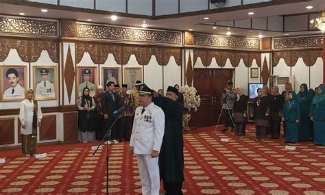 Sah Gubernur Al Haris Lantik Mukti Jadi Pj Bupati Merangin